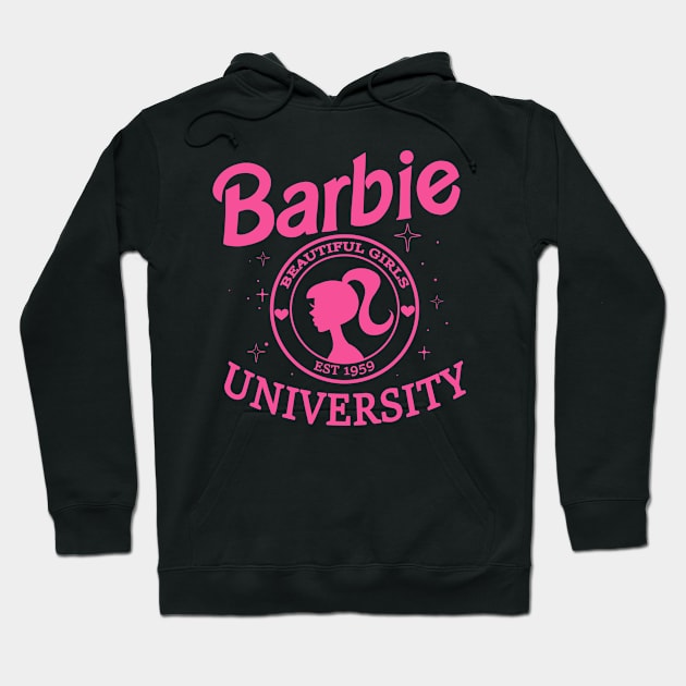 Barbie University Hoodie by Bycatt Studio